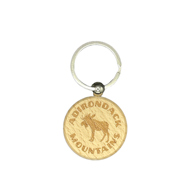 Adirondack Mountains Moose Keychain!