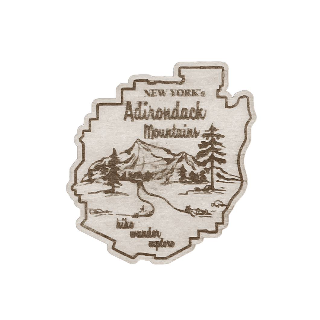 Hike Wander Explore Adirondack Park Magnet