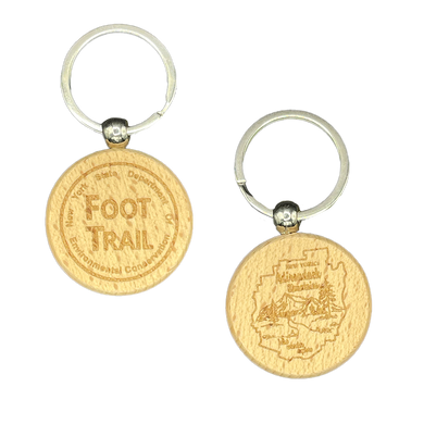 Adirondack Mountains Foot Trail Keychain!