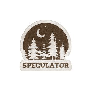 Speculator Night Wood Magnet